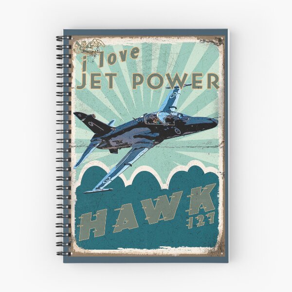 Item preview, HAWK JET ILLUSTRATION_02AG designed and sold by SEADOGPRINTS.