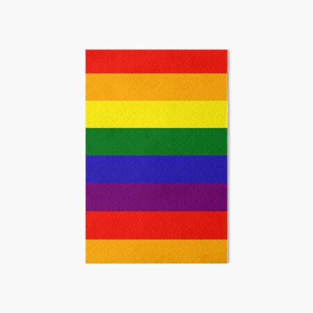 Everyday Rainbow Art Board Print
