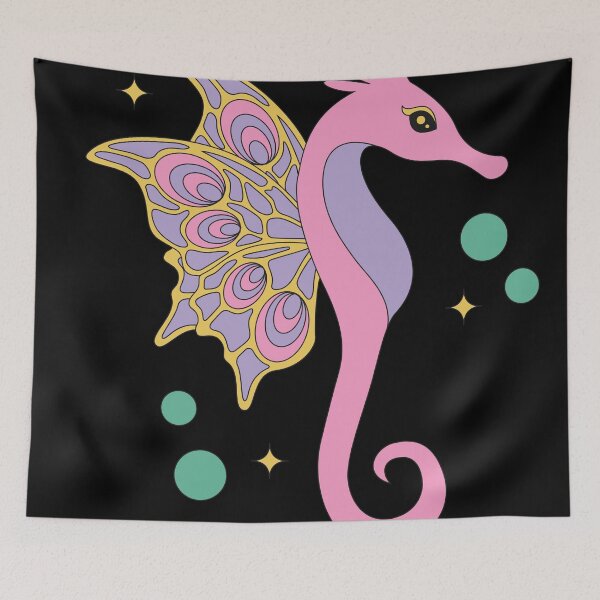 Item preview, Seahorse art designed and sold by Harsh  Katariya.