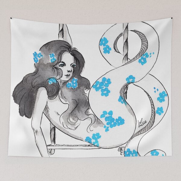 Item preview, Forget me not Naga designed and sold by Oniroiatlier.