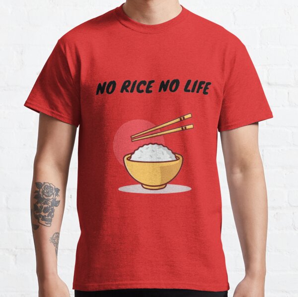 Rice Is Life Asian Food Chinese Rice Japanese Rice Cooker T-Shirt by EQ  Designs - Pixels