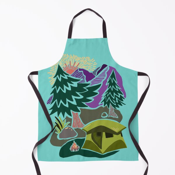 Item preview, Tent with Mountain View designed and sold by Art of Camping Now.