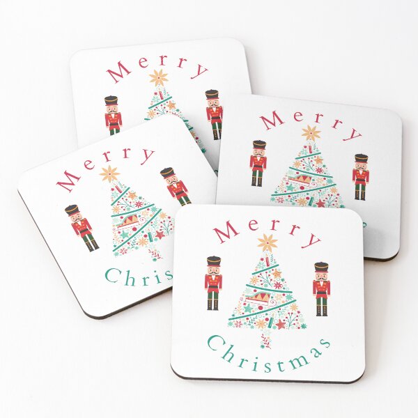 Item preview, Merry Christmas with Nutcrackers designed and sold by NightOwlCreates.
