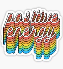 Pegatina Energía positiva