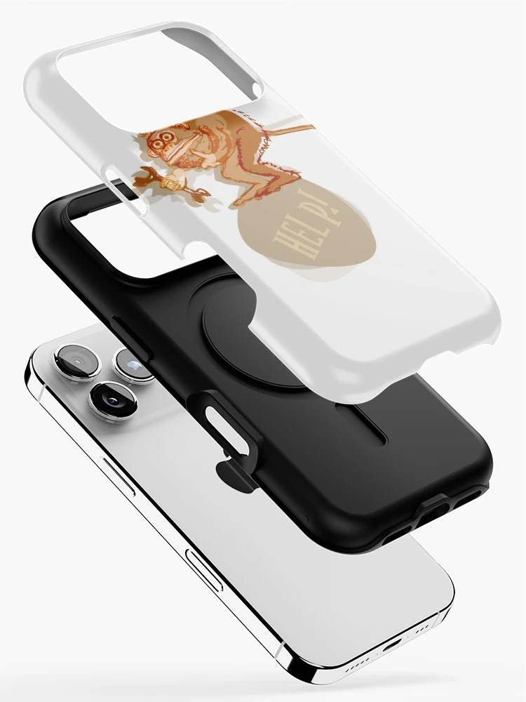 Thumbnail 2 of 4, iPhone Case, Help monkey designed and sold by Rif Khasanov.