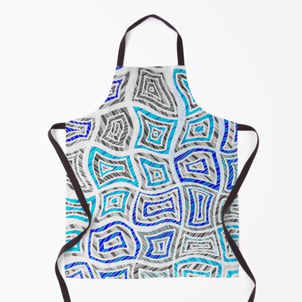 Item preview, Spliced Squares (Blue) designed and sold by Sarah Kurdila.