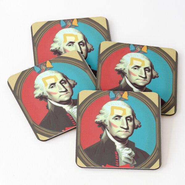 Item preview, George Washington (American President and Founding Father) Pop Art designed and sold by Chillvibes90.