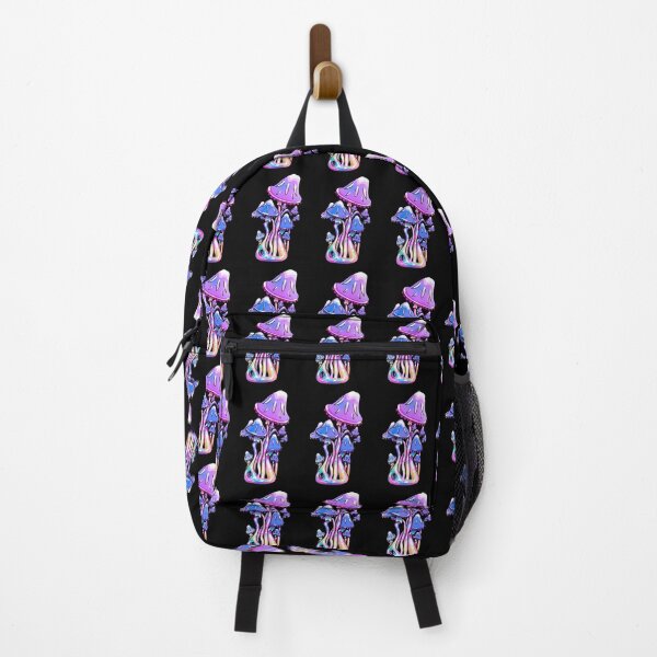 Item preview, Neon Purple Mushrooms - Trippy Mushroom Art designed and sold by mikeymadness.