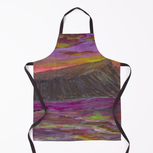 Item preview, Beautiful Hawaiian Sunset Over Water, Honolulu, Oahu, Painting designed and sold by Aryxaba.