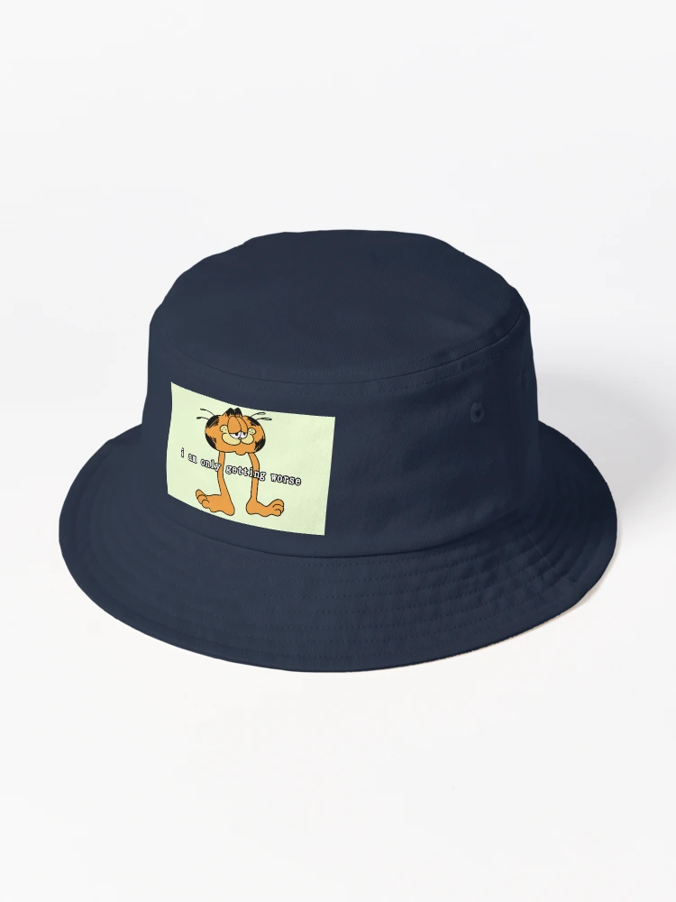 Garfield is only getting worse Bucket Hat for Sale by LocalOddity