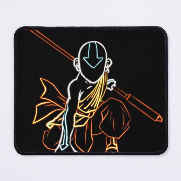 Aperçu de l'œuvre Neon Aang le dernier maître de l'air créée et vendue par Poddibly.