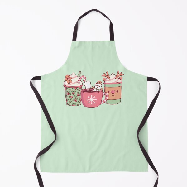 Item preview, Cute Christmas Coffee Drinks Gingerbread Man, Snowman And Reindeer designed and sold by rustydoodle.