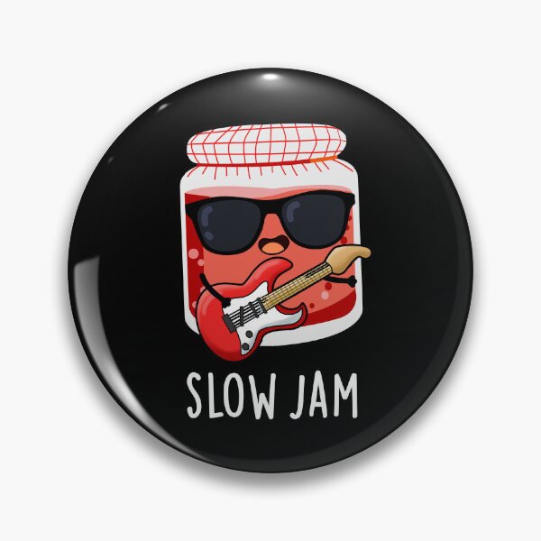 Item preview, Slow Jam Funny Music Puns (Dark BG) designed and sold by punnybone.