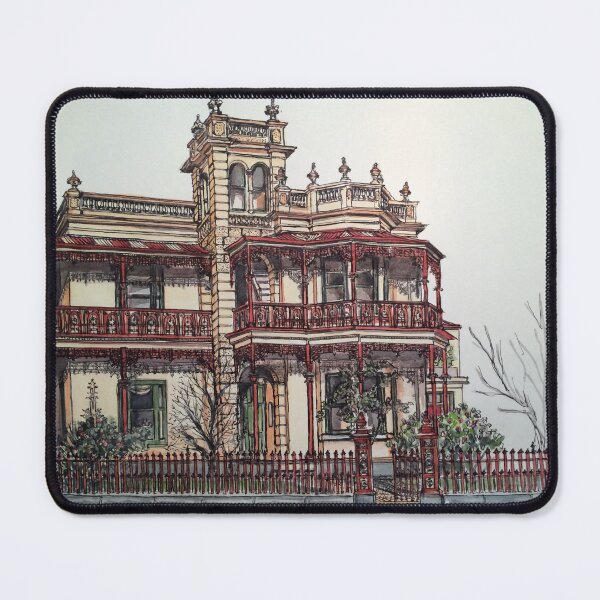 Item preview, Phryne Fisher's house 'Wardlow'©.  designed and sold by Elizabeth Moore Golding.