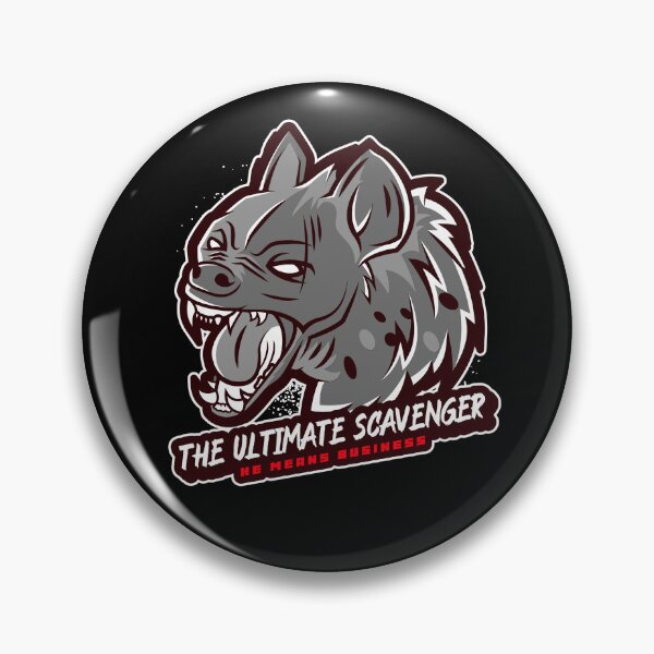 Item preview, Hyena - The Ultimate Scavenger means business  designed and sold by BWBCCREATIONS.