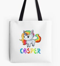 Casper Unicorn Sticker Tote Bag