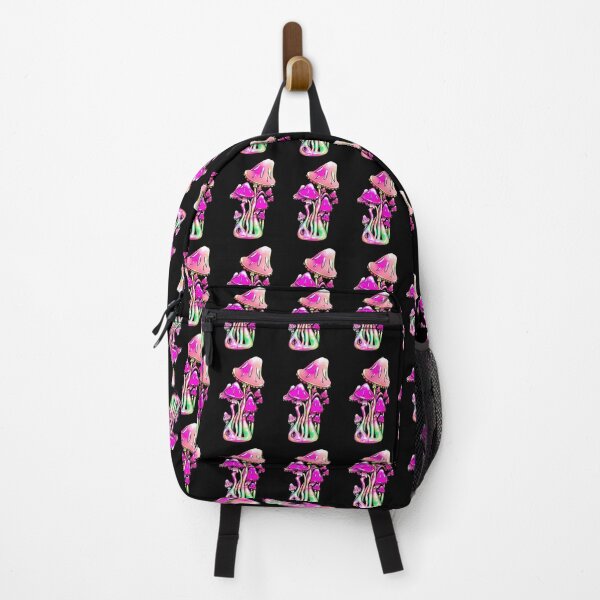 Item preview, Neon Pink Mushrooms - Trippy Mushroom Art designed and sold by mikeymadness.