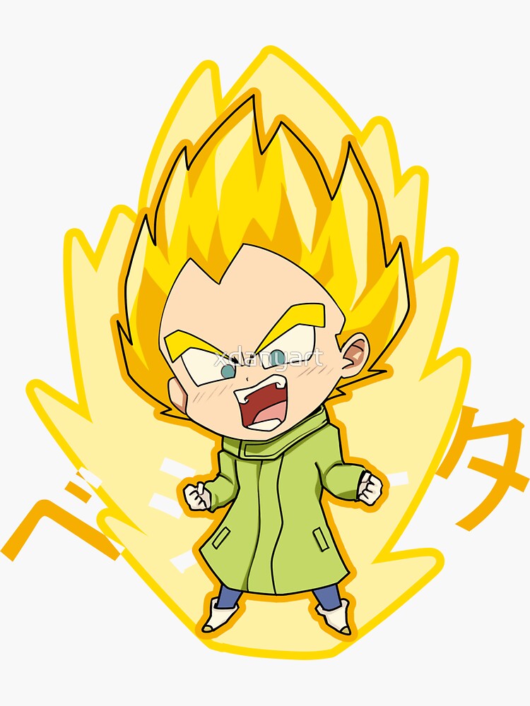 Dragon Ball Chibi Vegeta SSJ1