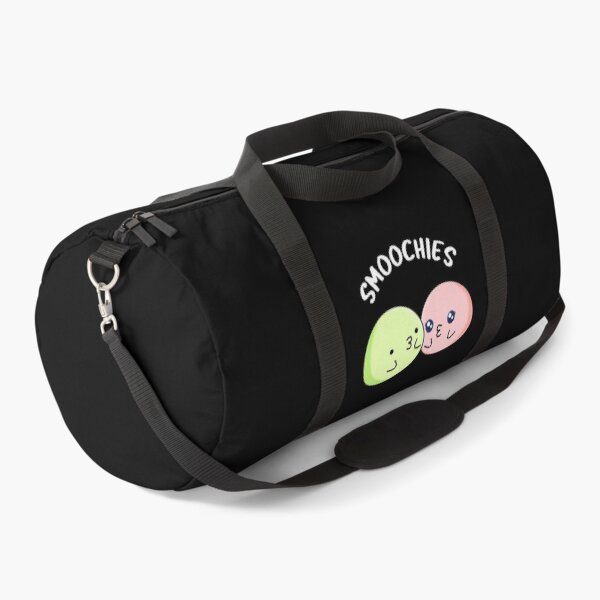 Item preview, Smoochies Funny Food Mochi Puns (Dark BG) designed and sold by punnybone.