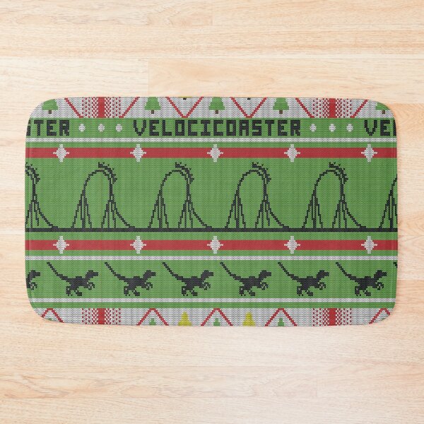 Item preview, Velocicoaster Ugly Christmas Sweater designed and sold by Thrilltography.