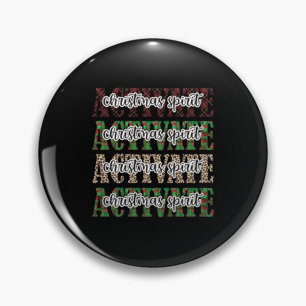 Item preview, Christmas spirit activate  designed and sold by pnkpopcorn.