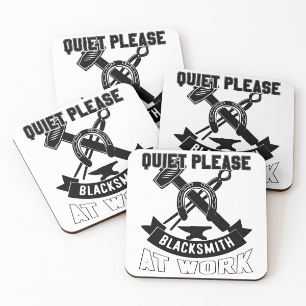 Item preview, Quiet Please Blacksmith At Work designed and sold by UnknownArtistt.