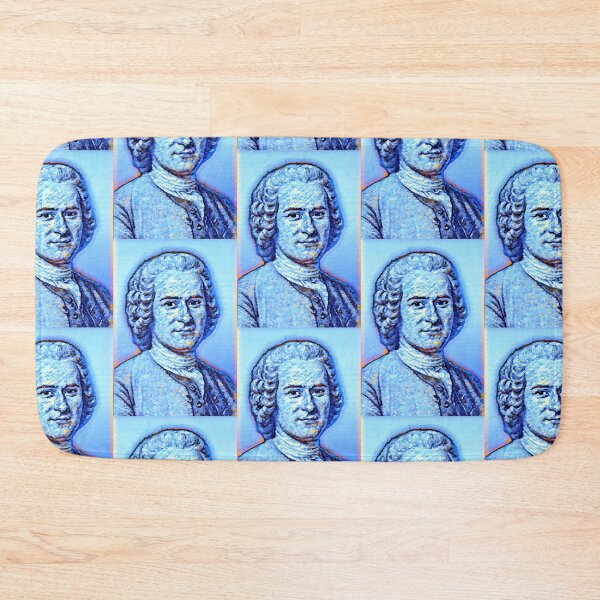 Item preview, Jean-Jacques Rousseau Artwork | Jean-Jacques Rousseau Portrait | Jean-Jacques Rousseau Wall Art  designed and sold by Suyogsonar25.