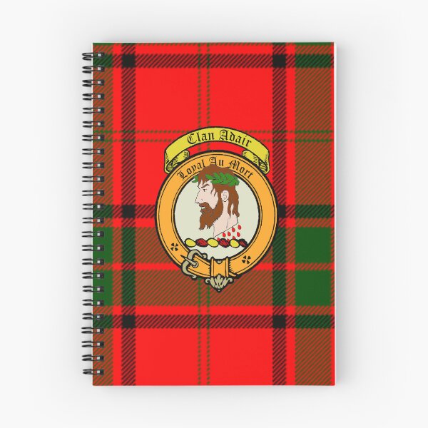 Item preview, Adair Scottish Tartan and Crest designed and sold by BagTown Clans.