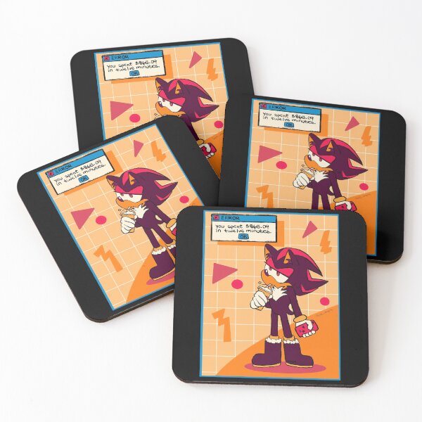 Item preview, Shadow the Hedgehog Art Print   designed and sold by BlueLoonDesi.