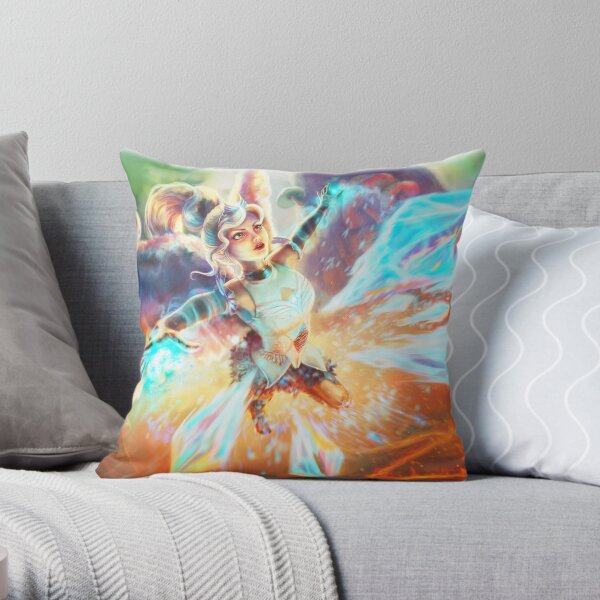 Owl Fairy Throw Pillow