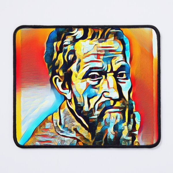 Item preview, Michelangelo Artwork | Michelangelo Portrait | Michelangelo Wall Art designed and sold by Suyogsonar25.
