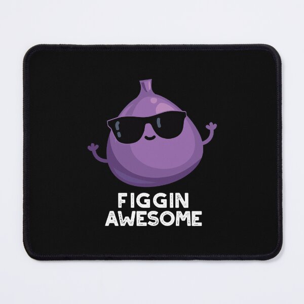 Item preview, Figgin Awesome Funny Fig Puns (Dark BG) designed and sold by punnybone.