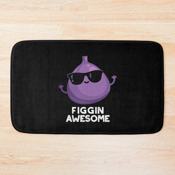 Item preview, Figgin Awesome Funny Fig Puns (Dark BG) designed and sold by punnybone.