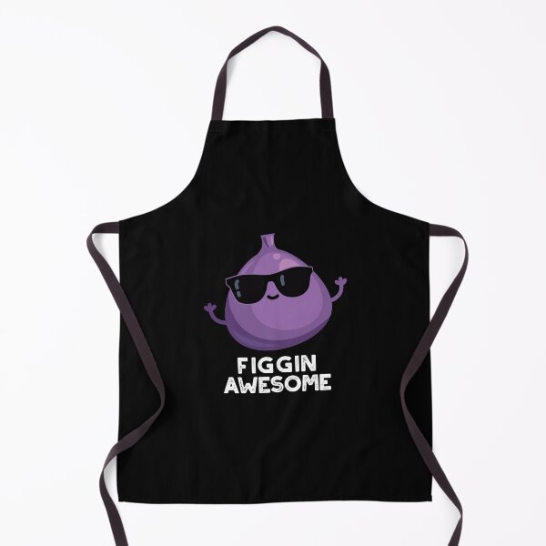 Item preview, Figgin Awesome Funny Fig Puns (Dark BG) designed and sold by punnybone.