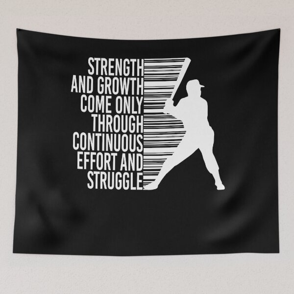 Item preview, Struggle on Baseball Player designed and sold by AdventArt.