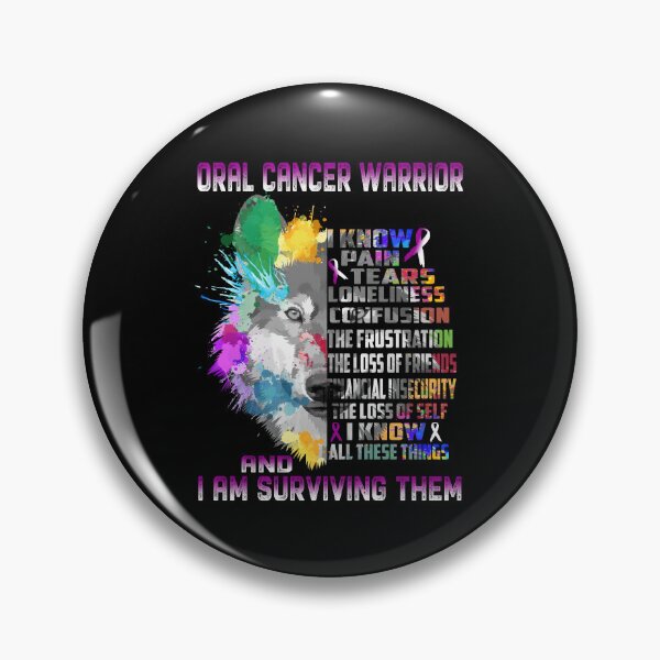 Item preview, Oral Cancer Warrior - I Know All These Things and I Am Surviving Them designed and sold by CansellBar.