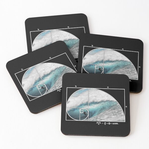 Item preview, Fibonacci Surf Wave designed and sold by maryedenoa.