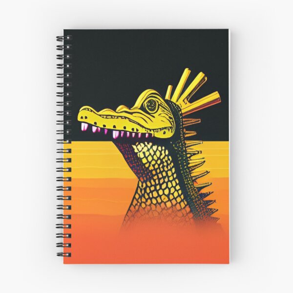 Aperçu de l'œuvre Alligator Illustration par Dave Creaturo créée et vendue par Generationalpic.