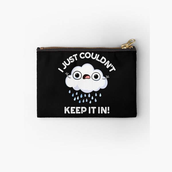 Item preview, I Just Couldn't Keep It In Funny Cloud Puns (Dark BG) designed and sold by punnybone.