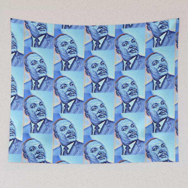 Item preview, Martin Luther King Jr Artwork | Martin Luther King Jr Portrait | Martin Luther King Jr Wall Art  designed and sold by Suyogsonar25.