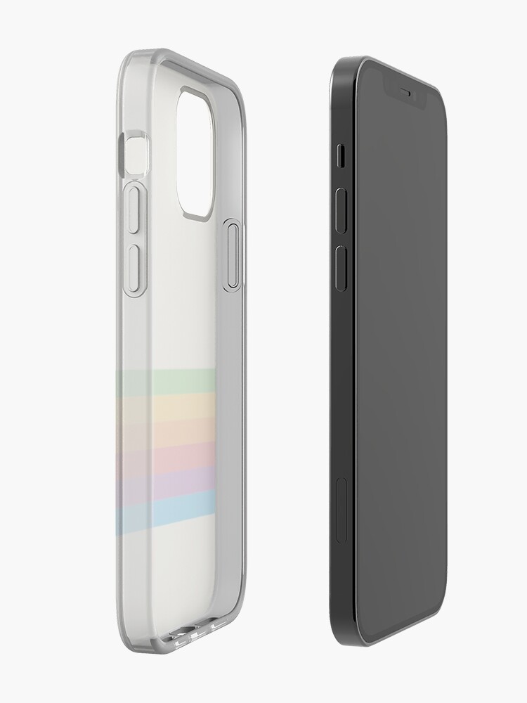Alternate view of RETRO APPLE RAINBOW iPhone Case & Cover