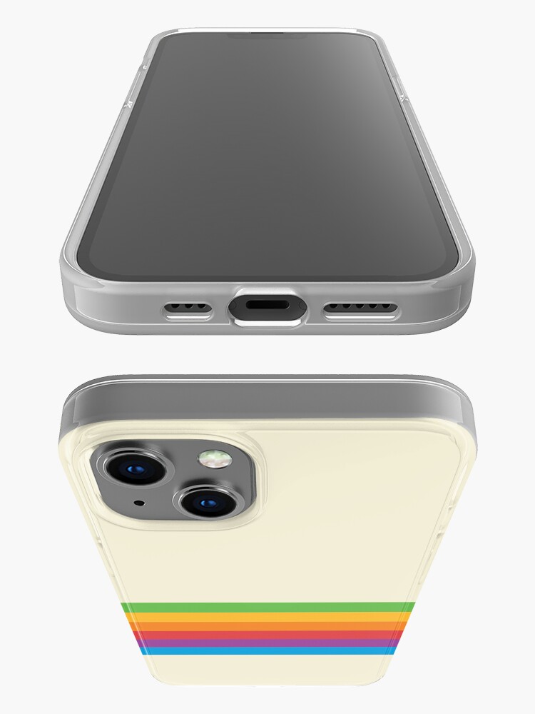 Alternate view of RETRO APPLE RAINBOW iPhone Case