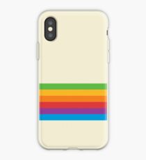 RETRO-APPLE-REGENBOGEN iPhone-Hülle & Cover