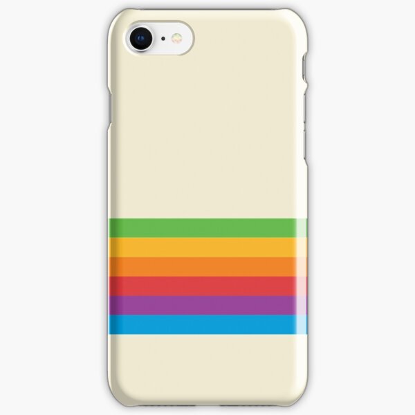 RETRO APPLE RAINBOW iPhone Snap Case