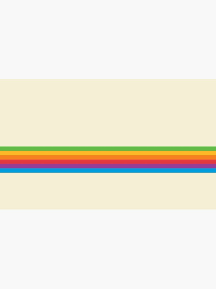 RETRO APPLE RAINBOW by 58mm