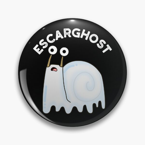 Item preview, Escarghost Funny French Ghost Snail Puns (Dark BG) designed and sold by punnybone.