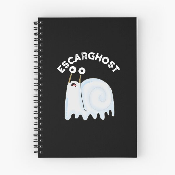 Item preview, Escarghost Funny French Ghost Snail Puns (Dark BG) designed and sold by punnybone.