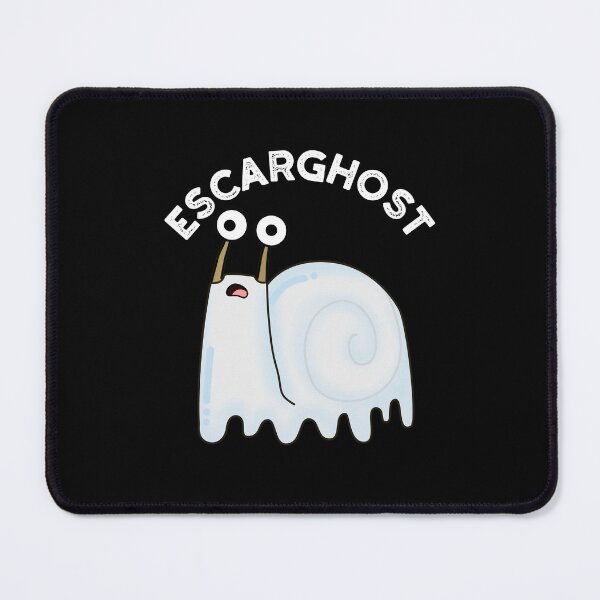 Item preview, Escarghost Funny French Ghost Snail Puns (Dark BG) designed and sold by punnybone.