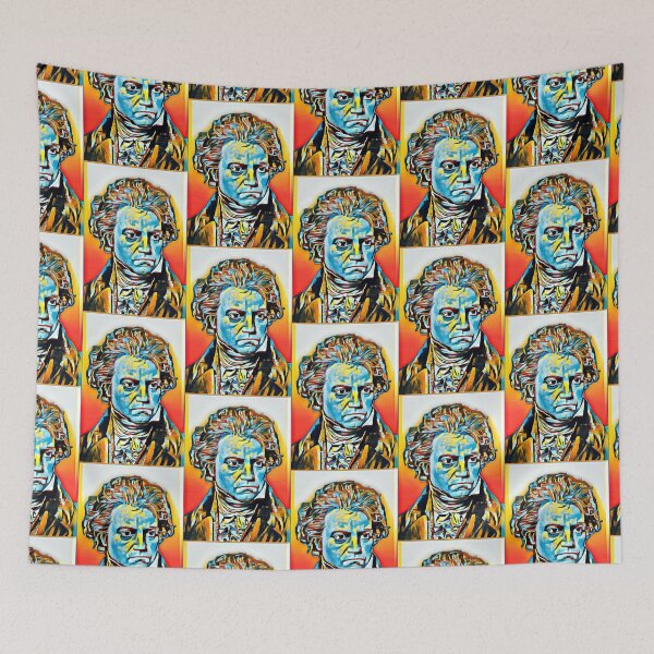 Item preview, Beethoven Artwork | Beethoven Portrait | Beethoven Wall Art designed and sold by Suyogsonar25.