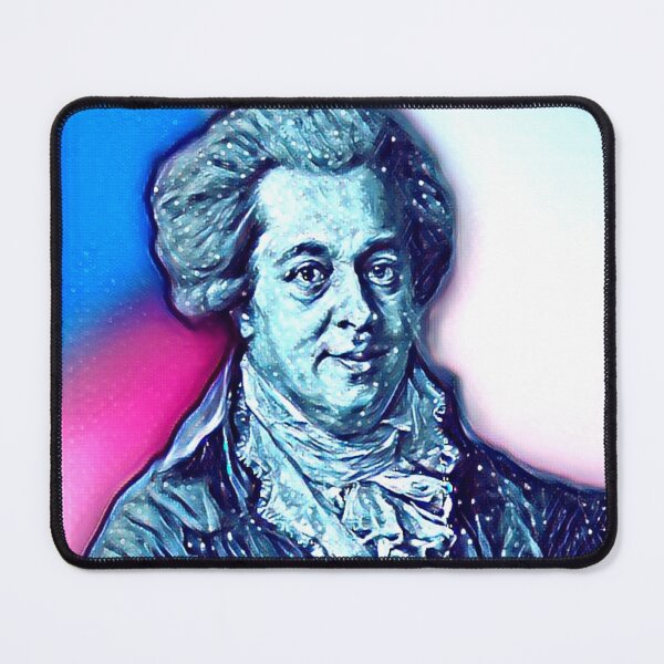 Item preview, Mozart Artwork | Mozart Portrait | Mozart Wall Art designed and sold by Suyogsonar25.